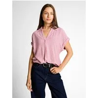 TOM TAILOR Klassische Bluse mit Streifen Muster