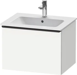 Duravit D-Neo Waschtischunterbau wandhängend Weiß Matt 610x462x440 mm - DE42610BD180000 DE42610BD180000
