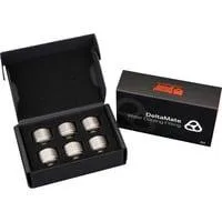 DeltaMate Fitting HT14, Verbindung nickel, 6er Pack
