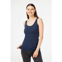 Evermind Tanktop Damen Tanktop aus Bio-Baumwolle