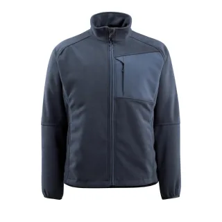 MASCOT Marburg Fleecejacke UNIQUE Schwarzblau M - 15703-259-010-M