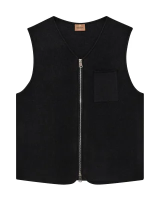 mos mosh gallery - MMGCess Ryan Boil Waistcoat black - Gr. - M