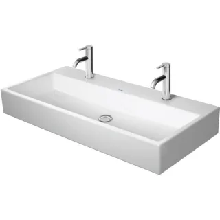 Duravit Vero Air Waschtisch 2350100043 weiss, 100x47cm, 2 Hahnlöcher, ohne Überlauf