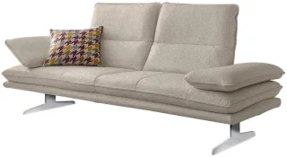 W.SCHILLIG 2,5-Sitzer "broadway Designsofa mit hohem Sitzkomfort" Sitztiefenverstellung, Kopfteil- & Seitenteilverstellung, Breite 236cm