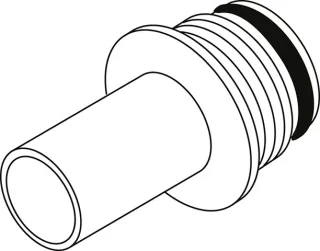 Ideal Standard Anschlußnippel M22X1,5 Archimodule A860831NU