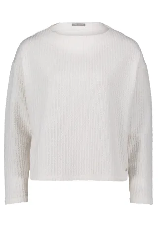 Betty & Co - Casual-Sweatshirt rohweiß - Gr. - 40