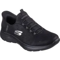 Skechers SUMMITS Slip-On Sneaker Slipper, Freizeitschuh, Halbschuh in veganer Verarbeitung
