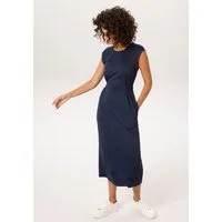 Aniston CASUAL Sommerkleid mit fixiertem Bindegürtel