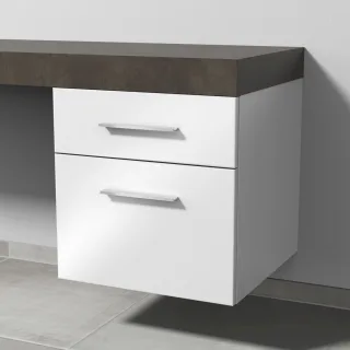 Sanipa Unterschrank 2morrow (G2186) 510x500x520 Weiß-Glanz, G218678 G218678