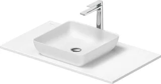 Duravit Sivida SET, Aufsatzbecken q.400 weiss seidenmatt 2680183200