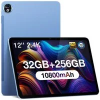 DOOGEE T20ULTRA 12 Zoll Android Gaming Tablet 12GB RAM 256GB ROM(2TB TF) Tablet (12", 256 GB, Android 13, 4G, 2.4K Display, 16MP+8MP Dual SIM, 4G LTE /5G WiFi/GMS/GPS/Widevine L1)