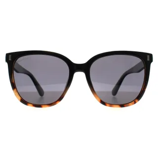 Montana Butterfly Womens Shiny Black Turtle Smoke Polarized MP190