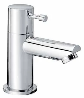 Kaja Ipuri Standventil DN 15, Ausladung 90mm mit Rosette u. Schlauch, chrom 20505-C