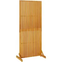 vidaXL Raumteiler Sichtschutz Innen/Außen 180,5 cm Massivholz, 1-tlg.