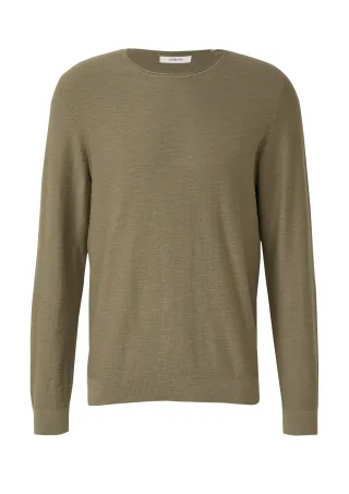 s.Oliver - Strickpullover olive - Gr. - M