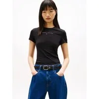 Tommy Jeans Kurzarmshirt TJW SLIM BLING LINEAR TEE EXT