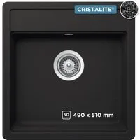 Schock Granitspüle Oslo, rechteckig, 49/51 cm
