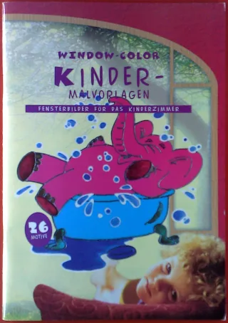 Window-Color Blumen und Ranken-Malvorlagen. Fensterbilder für die Sommerzeit. 21. Motive