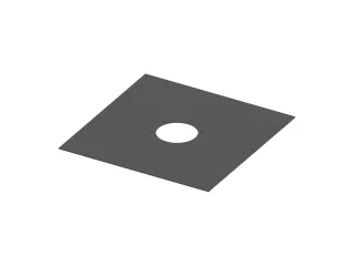 Tece drainpoint S Dichtfolienzuschnitt EPDM f. Klemmflanschverb. 500 x 500, 3690006 3690006