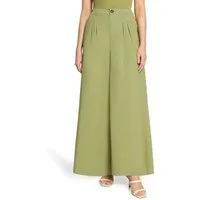 Cartoon Stoffhose Damen mit Bundfalten