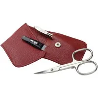 ERBE Maniküre-Etui Siena, 3 tlg., Hochwertiges Lederetui mit präzisen ERBE Solingen-Werkzeugen.