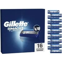 Gillette Rasierklingen Mach3 Turbo, 16-tlg.