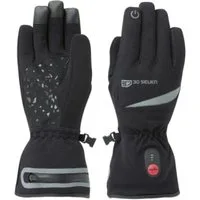 30seven Fahrradhandschuhe beheizte Thinsulate Comfort Handschuhe - schwarz 7,4V Set inkl. 2 Akkus & Doppelladegerät