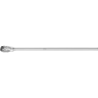 PFERD TOOLS Hartmetall Frässtift Tropfen TRE Z3P universal mittel kreuzverzahnt mit Stahllangschaft - 21235087