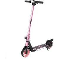 RCB Elektro-Kinderroller R12 PRO mit verstellbarer Höhe, 7-Zoll-Vollgummireifen, klappbar, LED