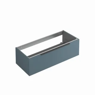 Kludi ICOS Waschtischunterschrank 50S120O3 Wandhängend, 120 x 50 x 35 cm, Matt Teal Blue