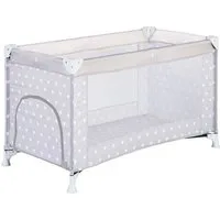 Schardt Reisebett 60x120 cm Herzchen grau