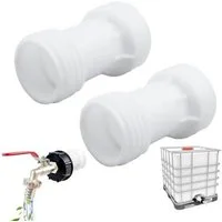 FELIXLEO Container IBC Tank Zuebehoer S60x6 Verlaengerung Distanzstueck fuer Container (1-St)