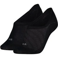 Calvin Klein Füßlinge CK WOMEN FOOTIE HC STRUCTURE (2 Paar) weich, elastisch