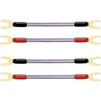 OEHLBACH JUMP! Kabelbrücken für Lautsprecherterminal 6 mm² Audio- & Video-Kabel, Kabelschuh, Kabelschuh (10 cm), Flexibel, Hochwertiges Kupfer