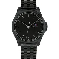 Tommy Hilfiger Quarzuhr NORRIS 1710613, Armbanduhr, Herrenuhr, Edelstahlarmband, analog