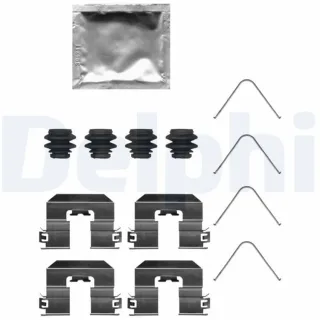 Delphi Zubeh?r f?r Bremsbel?ge hinten Hyundai Ioniq Kia Niro 1,6