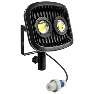 Dönges LED-Strahler mit 10 m Anschlusskabel, 6.000 lm, 60 W , Lichtstrom:6.000lm, Abmessung B x H x T:265 x 300 x 115mm, Anschlusskabel:10m