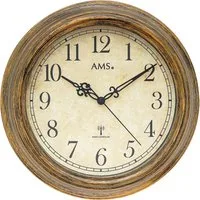AMS Funkwanduhr (Quarzuhr,Wohnzimmer,Esszimmer,Küche,Arbeitszimmer,Büro, Flur)