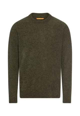 camel active - Pullover mit Rundhalskragen forest green - Gr. - 3XL