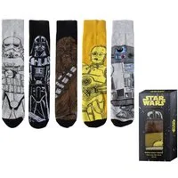 Star Wars Socken Lifestyle Design Größe 38-45 (5er Pack)