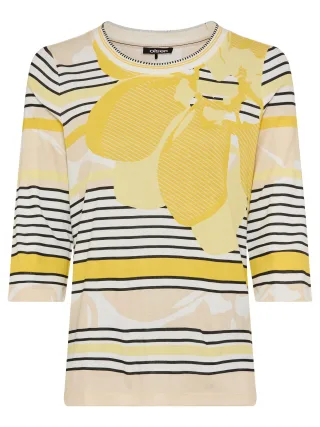 Olsen - T-Shirt Long Sleeves golden yellow - Gr. - 48
