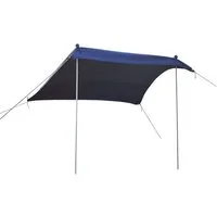 pro.tec Sonnensegel, (mit Transporttasche), »Bernheze« Strandzelt aus Lycra mit UV-Schutz 2 x 2 x 1,7 m Blau