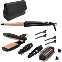 Rowenta Multihaarstyler CF4231 Infinite Looks 14-in-1, 190°C, kalte Spitze, endlos viele Styling-Möglichkeiten, 14 Programme