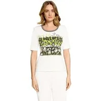Betty Barclay Kurzarmshirt Damen mit Rippenstruktur (1-tlg)
