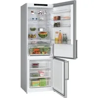 BOSCH Kühl-/Gefrierkombination Serie 4 KGN49VICT, 203 cm hoch, 70 cm breit, VitaFresh XXL Schublade, Super Kühlen, LED-Licht, Perfect Fit