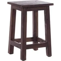 DESIGN DELIGHTS Hocker Sitzhocker MADERO, 48x30cm(HxB) Altholz Holzhocker, massivholz Hocker