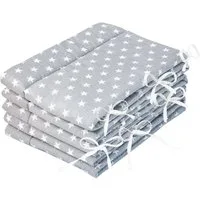 Amilian Bettnestchen Bettumrandung (Made in EU) 420x30 cm - für Babybett 140x70 cm geeignet, (140 x 70 cm geeignet (rundherum) mit Kantenschutz, Nestchen), Umrandungen