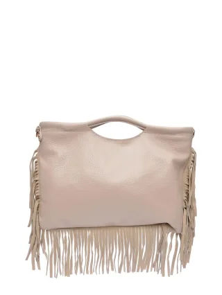Isabella Rhea Beige Rindsledertasche