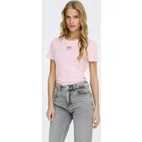 ONLY Kurzarmshirt ONLELVA JUNE EMB S/S TEE JRS NOOS