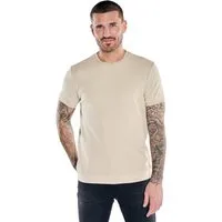 emilio adani T-Shirt Herren Rundhals T-Shirt, Beige